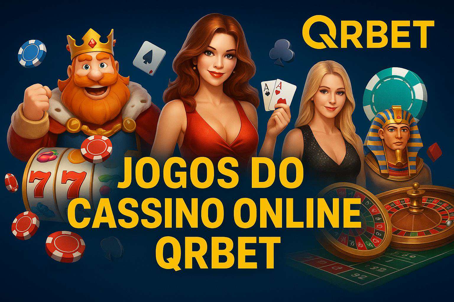 Jogos de cassino online inovadores e emocionantes na QRBET