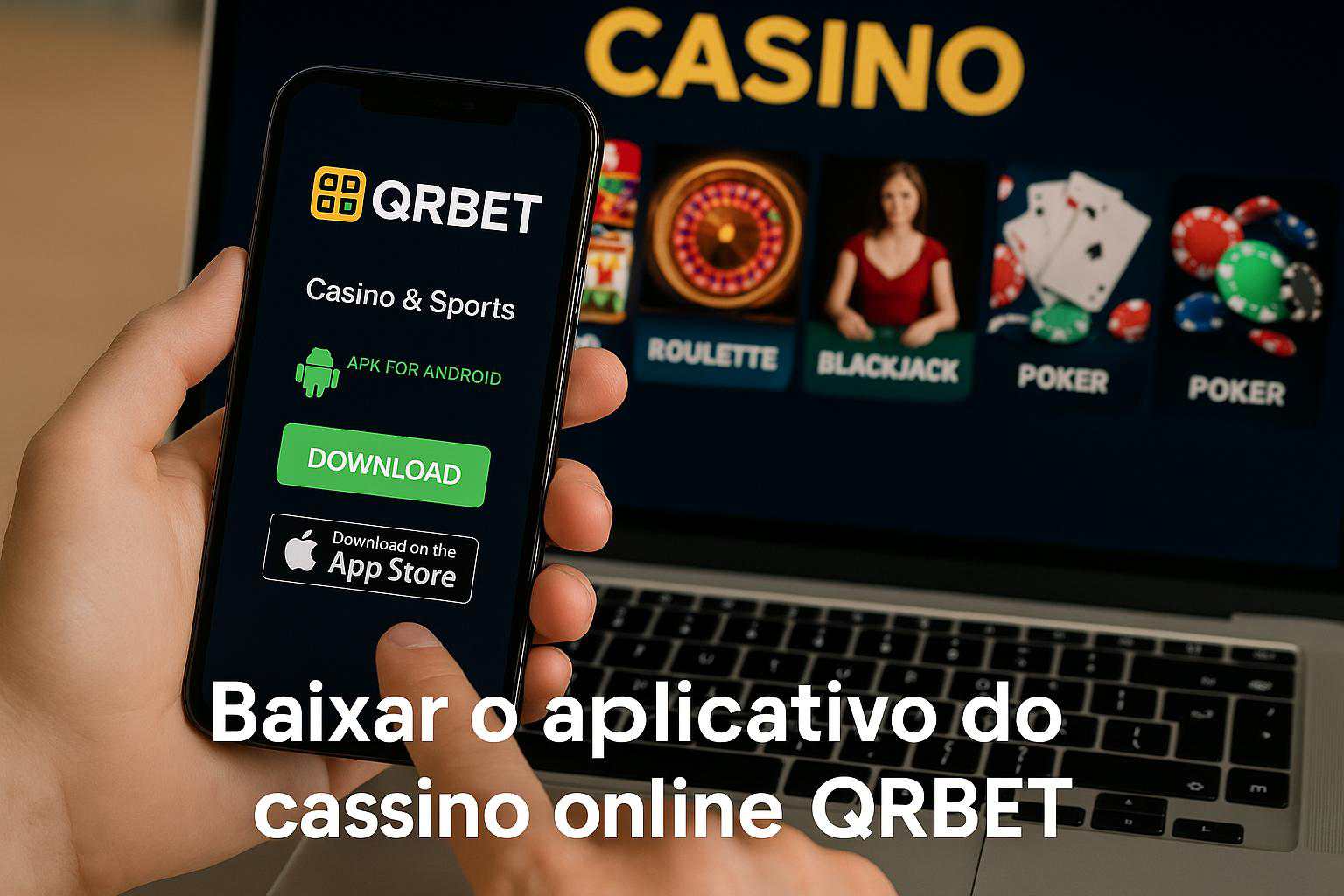 Baixar o QRBET Cassino App