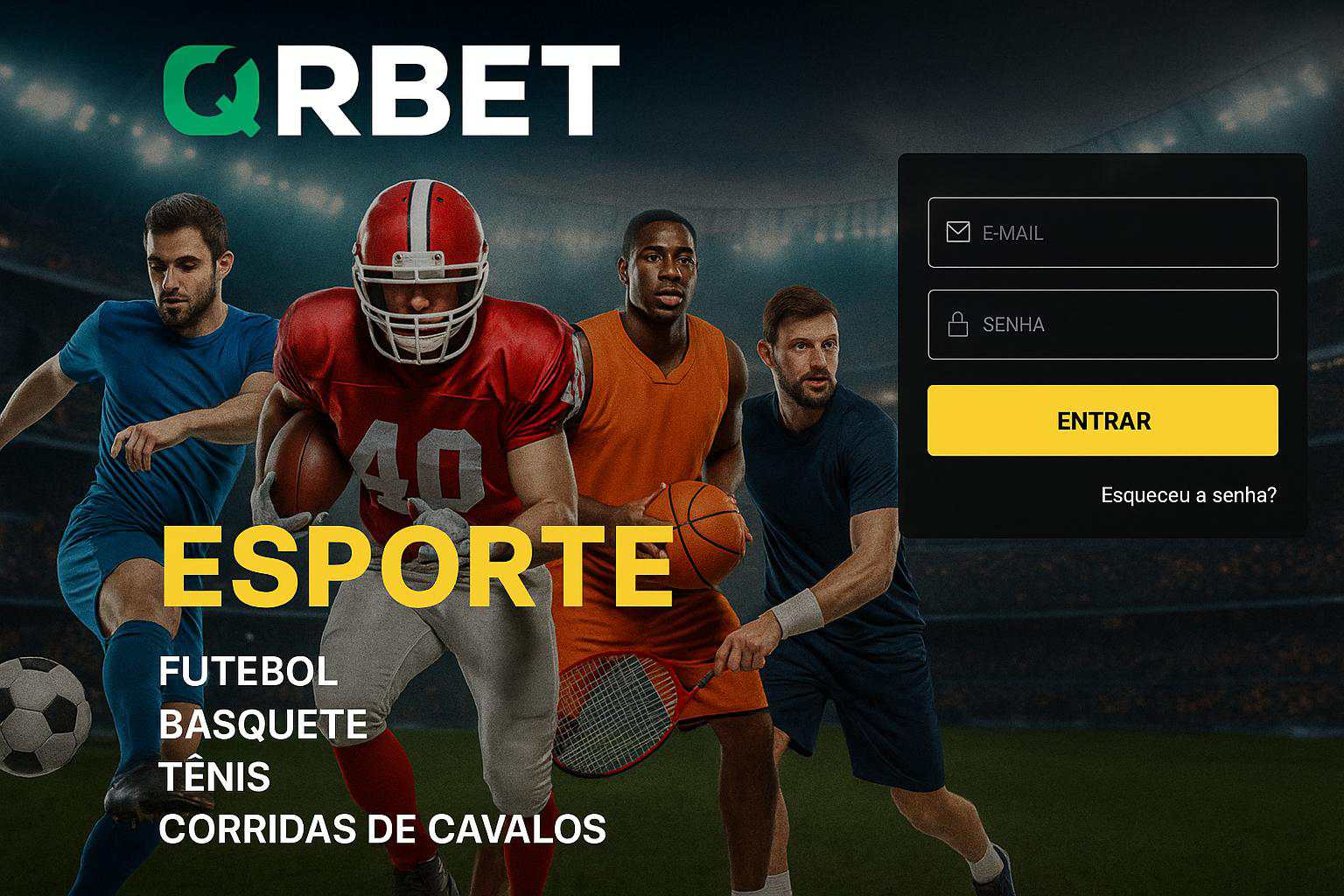 Aposte em apostas esportivas no cassino online QRBET